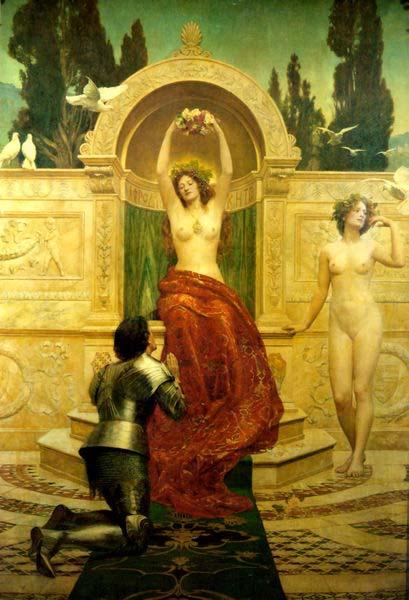 John Collier Tannhauser in the Venusberg oil painting picture